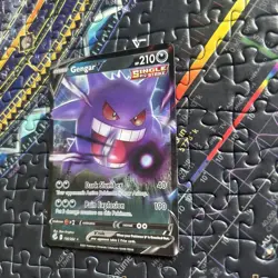Pokemon Gengar V 156/264 NM Fusion Strike 2021 - Image 2