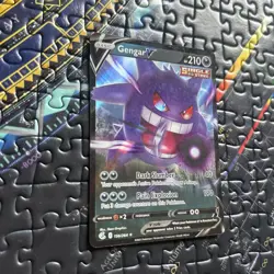 Pokemon Gengar V 156/264 NM Fusion Strike 2021 - Image 3
