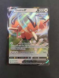 Dodrio V - 201/264 - Ultra Rare - Pokemon Fusion Strike - Near Mint - Image 1