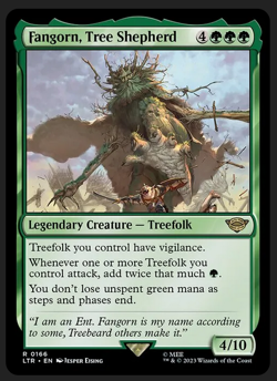 Fangorn, Tree Shepherd NM/M Lord of the Rings MTG Magic Card - Image 1