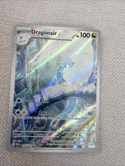 Dragonair Illustration Scarlet & Violet 151 Pokemon TCG Card 181/165 - Image 1