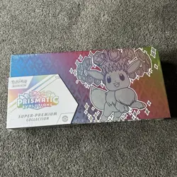 Pokemon TCG Scarlet & Violet Prismatic Evolutions Super-Premium Box Eevee 15 - Image 1