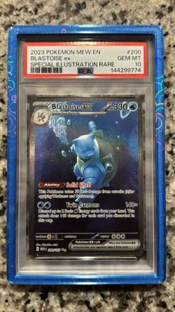 Pokemon 2023 Sv: Scarlet & Violet 151 Blastoise ex 200/165 SIR Holo PSA 10 EN - Image 3