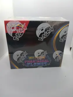 Pokemon TCG Mega Evolution PHANTASMAL FLAMES Booster Box NEW/Factory Sealed - Image 1