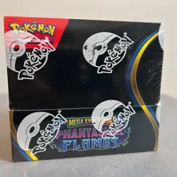 Pokemon TCG Mega Evolution Phantasmal Flames BOOSTER BOX Factory Sealed 36 Packs - Image 1