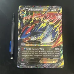 M Salamence EX XY171 Jumbo Cards Holo NM - Image 1