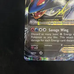 M Salamence EX XY171 Jumbo Cards Holo NM - Image 5