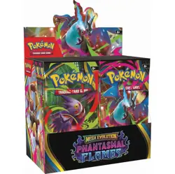 Pokemon TCG Mega Evolution Phantasmal Flames Booster Box 36 Packs New & Sealed - Image 1