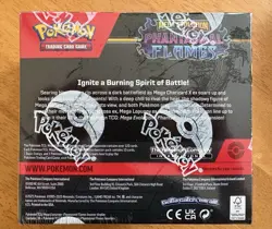 Pokemon TCG Mega Evolutions - Phantasmal Flames Booster Box 36 Packs Sealed - Image 3