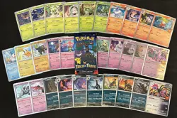 2024 Pokemon TRICK or TRADE Halloween Complete Set 30 Cards w/ Holos & FREE PACK - Image 1