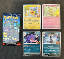 2024 Pokemon TRICK or TRADE Halloween Complete Set 30 Cards w/ Holos & FREE PACK - Image 2