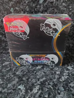 Pokemon TCG Mega Evolutions Phantasmal Flames Booster Box Sealed - Image 1