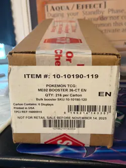 POKEMON TCG! ME Phantasmal Flames BOOSTER BOX CASE SEALED BRAND NEW - Image 1