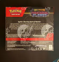 Pokemon TCG Mega Evolutions Phantasmal Flames Booster Box Sealed - Image 2