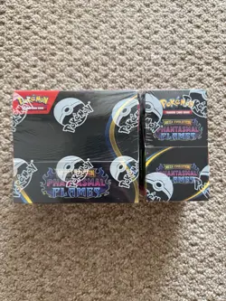 Pokemon TCG Phantasmal Flames Booster Box & Half Booster Box New Sealed - Image 1