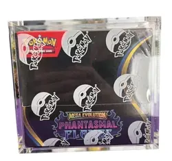 Pokemon TCG Phantasmal Flames Booster Box - New Sealed with Acrylic Case - Image 1