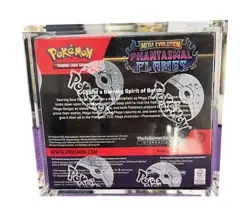 Pokemon TCG Phantasmal Flames Booster Box - New Sealed with Acrylic Case - Image 2