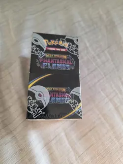 Pokemon TCG Phantasmal Flames Half Booster Box 18-Pack English UK SEALED - Image 1