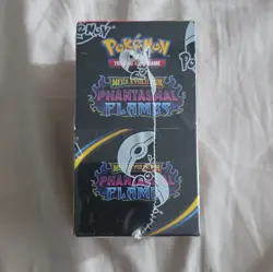 Pokemon TCG Mega Evolution Phantasmal Flames *Sealed HALF booster Box 18 packs* - Image 1