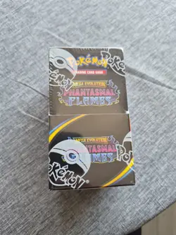 Pokemon TCG Phantasmal Flames Half Booster Box 18-Pack English UK SEALED - Image 1