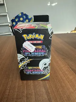 Pokemon TCG Phantasmal Flames Half Booster Box 18-Pack English UK SEALED - Image 1