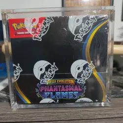 Pokemon TCG Mega Evolution Phantasmal Flames Booster Box In Case Sealed UK - Image 1