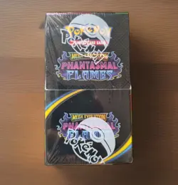 Pokemon TCG - Phantasmal Flames Half Booster Box Sealed Includes 18 Packs - Image 1