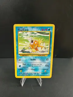 Pokemon TCG Magikarp Base Set Card 35/102 Vintage WOTC LP - Image 1