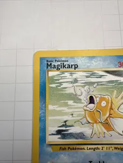 Pokemon TCG Magikarp Base Set Unlimited 35/102 Regular WOTC 1999-2000 LP - Image 2