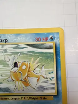 Pokemon TCG Magikarp Base Set Unlimited 35/102 Regular WOTC 1999-2000 LP - Image 3