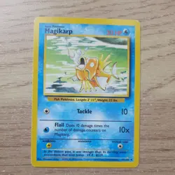 Pokemon TCG Magikarp Base Set 35/102 Regular Unlimited Uncommon LP - Image 1