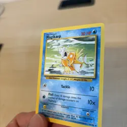 Pokemon TCG Magikarp 35/102 Base Set Common Vintage WOTC 1999 LP - Image 3