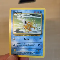 Pokemon TCG Magikarp 35/102 Base Set Common Vintage WOTC 1999 LP - Image 4