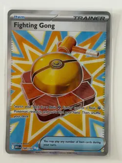 Fighting Gong 168/132 ME01: Mega Evolution Ultra Rare Holo NM Pokemon Card - Image 1