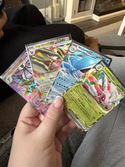 Pokemon TCG Pitch Black 4 EX Card Bundle NM - Image 1