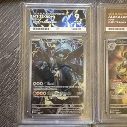 Pokemon Card Slab Bundle 4 Graded 9 Slabs - Image 2