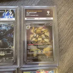 Pokemon Card Slab Bundle 4 Graded 9 Slabs - Image 3