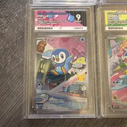 Pokemon Card Slab Bundle 4 Graded 9 Slabs - Image 4