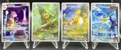 Pokemon Chaos Rising IR Bundle Chespin Ampharos Metang Watchog 4 Card NM - Image 1