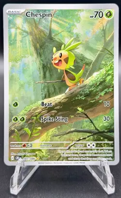Pokemon Chaos Rising IR Bundle Chespin Ampharos Metang Watchog 4 Card NM - Image 2