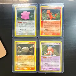 Pokemon TCG Ditto non-holo 4-Card Bundle EX Delta Species 35-38/113 2005 - Image 1