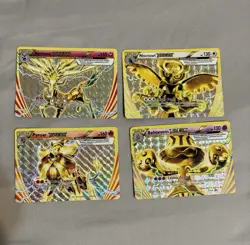 Pokemon TCG Steam Siege 2016 Holo BREAK 4 Card Bundle Lot Xerneas Noctowl Pyroar - Image 1