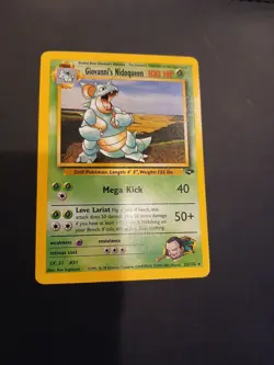 Giovanni's Nidoqueen 23/132 Pokemon Card TCG 2000 Gym Challenge Non Holo - Image 2