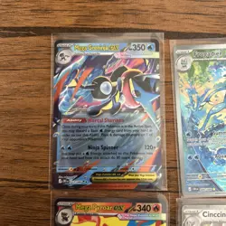Chaos Rising 4 Card Bundle Near Mint Condition Pokemon Cards - Image 2