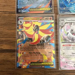Chaos Rising 4 Card Bundle Near Mint Condition Pokemon Cards - Image 4