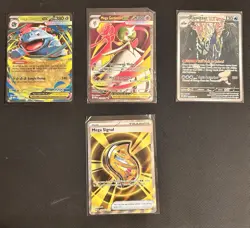 Pokemon TCG Mega Evolution Card Bundle (4 Cards) Near Mint Condition - Image 1