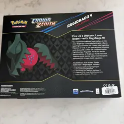 Pokemon TCG Crown Zenith Regidrago V Collection Box | Sealed - Image 2