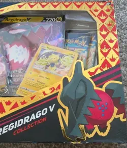 Pokemon TCG Crown Zenith Collection Box Regidrago V New & Sealed Damaged - Image 3