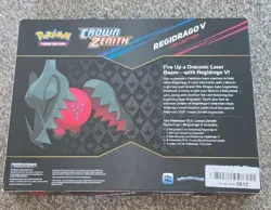 Pokemon TCG Crown Zenith Collection Box Regidrago V New & Sealed Damaged - Image 4