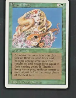 Titania's Song 1994 MTG Revised Edition #220 LP - Image 1